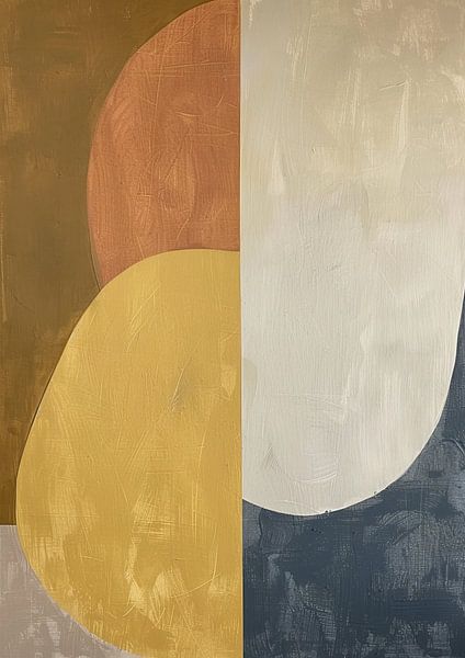 Modernes geometrisches buntes Werk von Moderne Kollektion