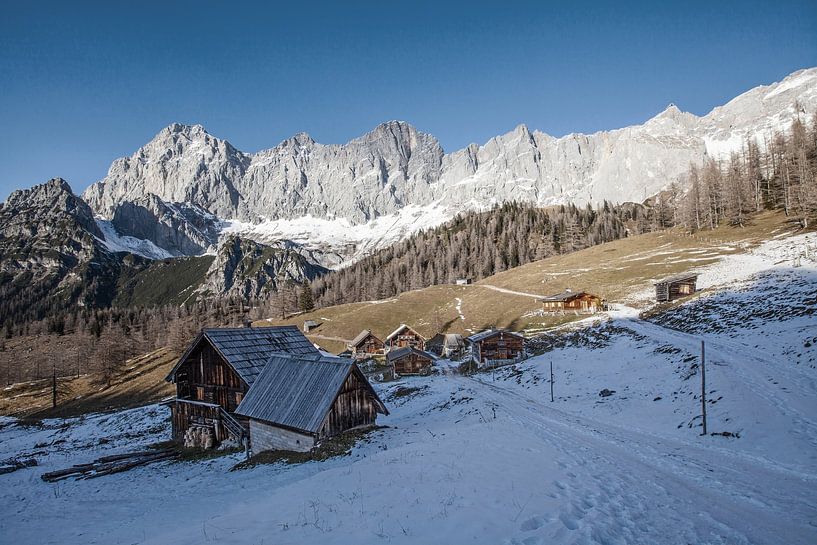 Autumn and winter in the Neustattalm by Christa Kramer