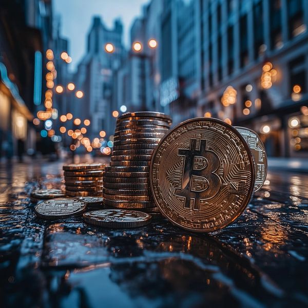 Bitcoin auf der Straße von de-nue-pic