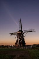 Komet am hellen Himmel