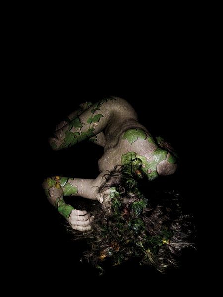 Die menschliche Natur - Portrait Erde von Joost van Lieshout