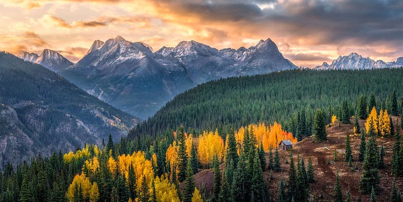 Colorado Mountain Sunrise Foto - San Juan Mountains Bild - Landschaftsfotografie von Daniel Forster