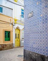 Colorful streets Olhão | Travel photography in Portugal
