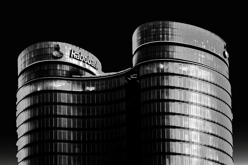 Tours du siège de la banque, Utrecht, Pays-Bas par Henk Langerak