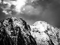 Stockhornkette in Schwarz-Weiss