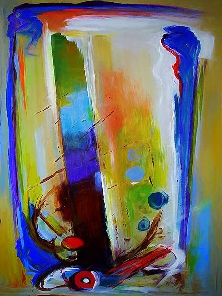 Abstract composition 44 by Angel Estevez