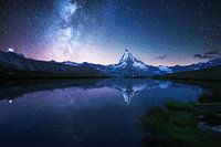 Matterhorn by night