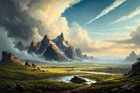 Sturm über den Gipfeln