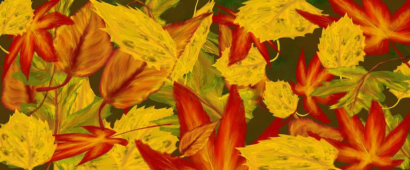 Herfst in september von Monique Schilder