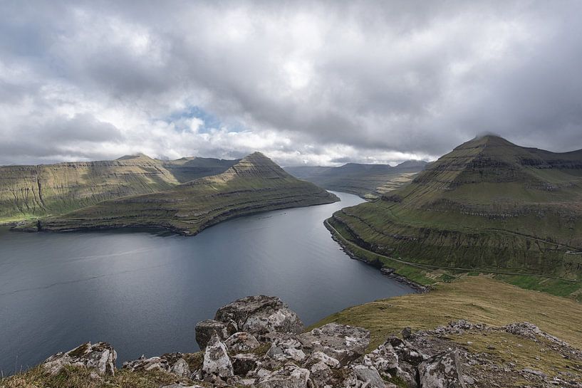 Faroe Islands fjord by Robinotof