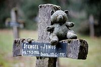 Forgotten graves somewhere in a forrest