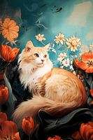 A Moment among Tulips.