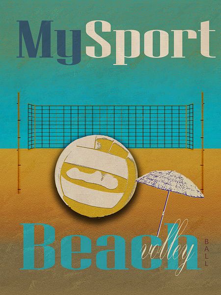 Mon sport Le volley-ball de plage par Joost Hogervorst