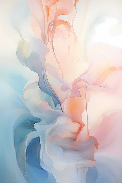 Sanftes Pastell 1 von Niphion Art