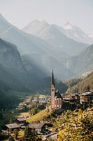 Village de montagne Heiligenblut à la fin du Grossglockner en Autriche (Alpes)