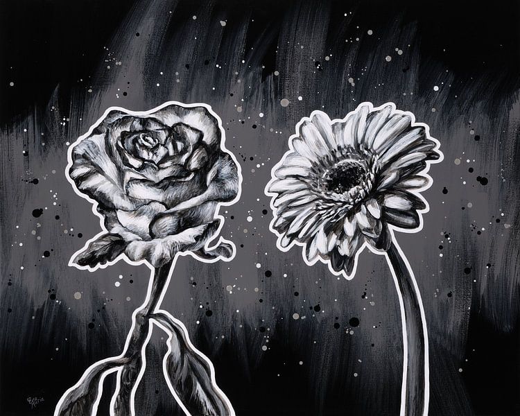 Couple de fleurs par ART Eva Maria