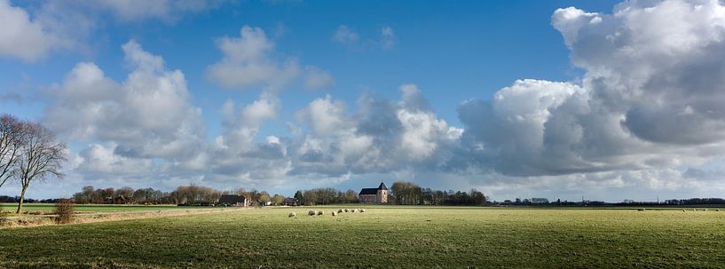 Village  Huizinge in the North of the Netherlands by Bo Scheeringa Photography