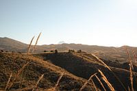 View from Busot at sunrise - Spain