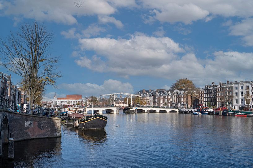 Panorama over the Amstel by Peter Bartelings