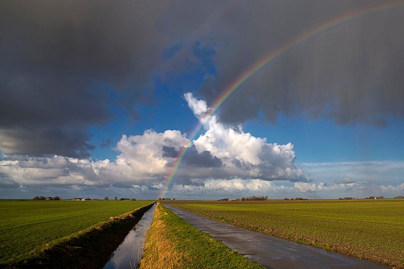 Regenbogenlandschaft von Art by Fokje