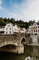 Das kleine und niedliche Dorf Vianden in Luxemburg