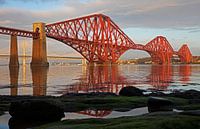 Forth Rail Bridge, South Queensferry, Edinburgh, Scotland, UK.