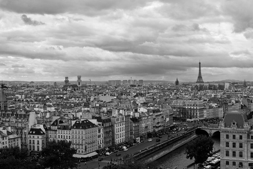 Stadsgezicht Parijs van 28Art - Yorda
