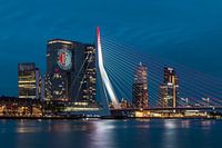 Feijenoord projection on 'De Rotterdam' 