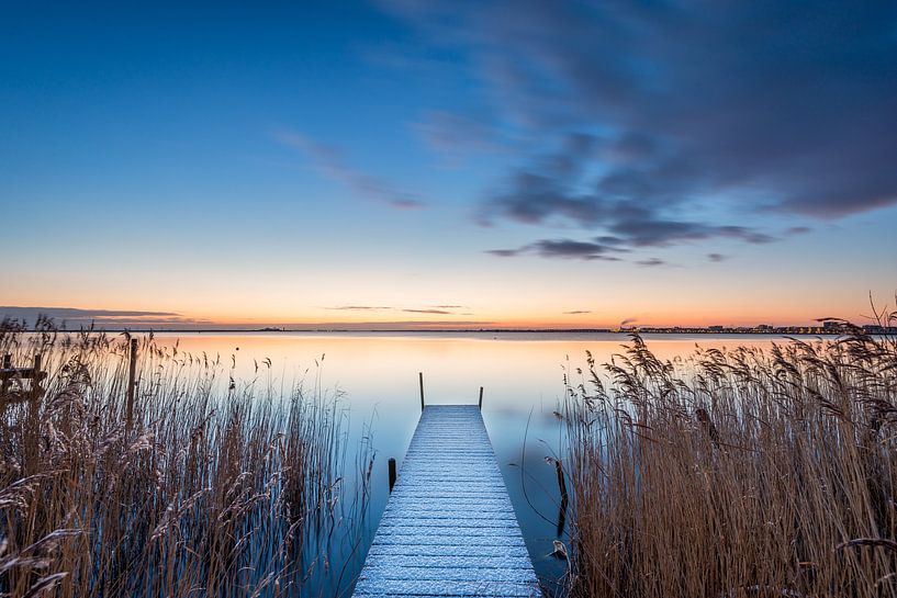 IJmeer from Durgerdam by Frederik van der Veer