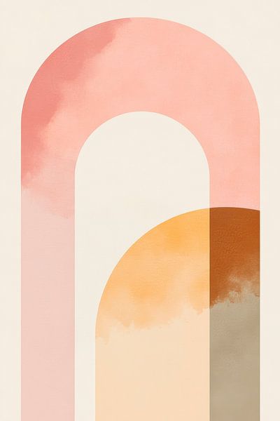 Farbenfrohe Bögen von Poster Art Shop