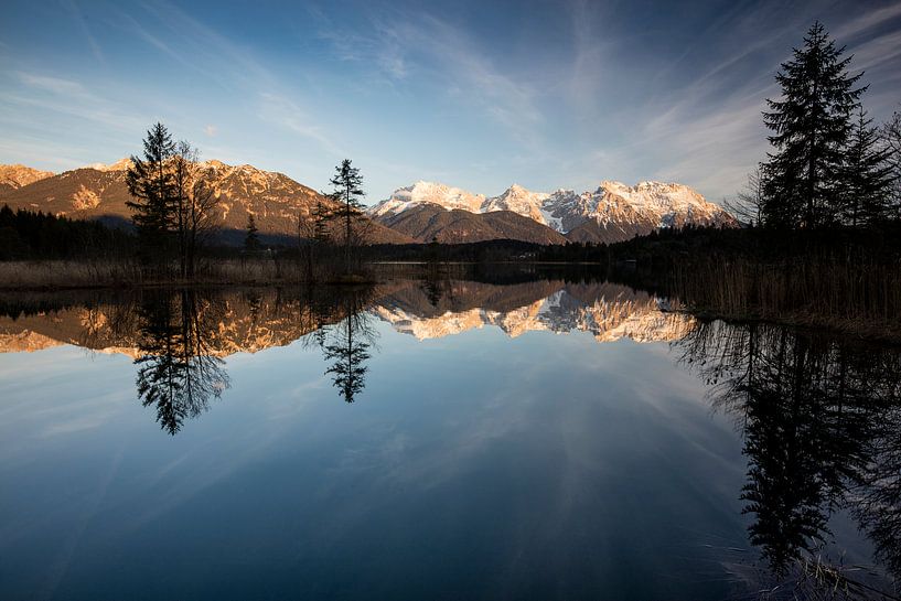 Abendstimmung am Barmsee von Andreas Müller