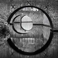 Binnendieze Den Bosch - fast abstraktes Bild