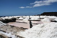 zout uit de zee gewonnen op la palma
