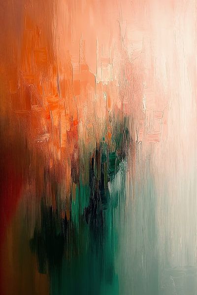 Warme Oranje meets Koel Groen van Studio BB