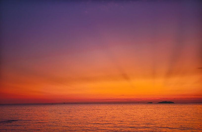 Sunset Funtana, Croatia by Patrick van Oostrom