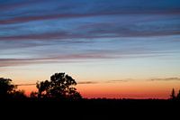 Sonnenuntergang mit schönem Farbenspiel - 3