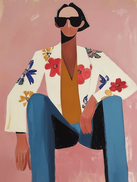 Swagger dans un blazer par Carla Van Iersel