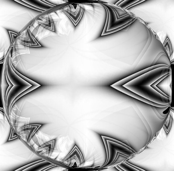 White Bubble von Nicky`s Prints