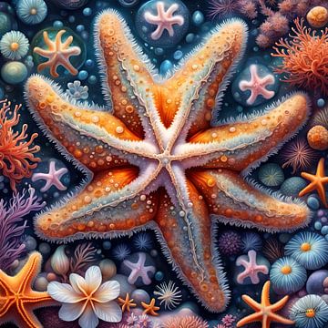 Niedliche kleine Seesterne (2)