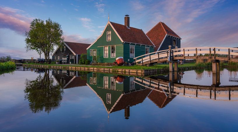 Zaanse Schans by Photo Wall Decoration