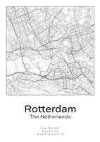 City map - Netherlands - Rotterdam