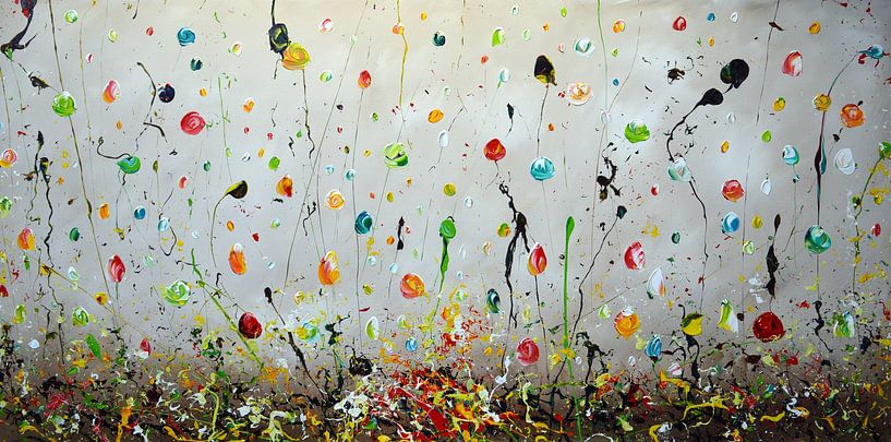 Flowers by Gena Theheartofart