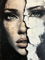 Modern Abstract Portrait