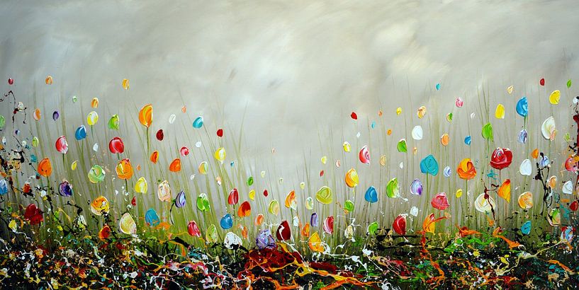 Fleurs par Gena Theheartofart