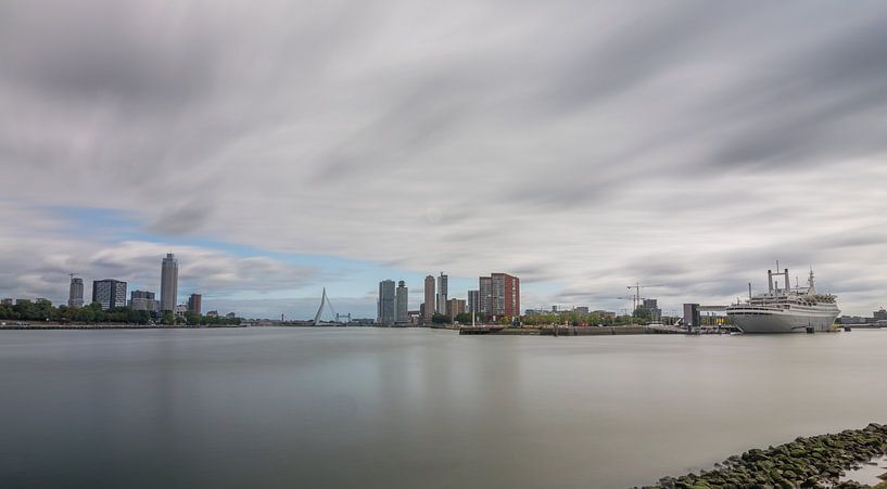 Panorama Rotterdam from Charloisse head by Patrick Verhoef