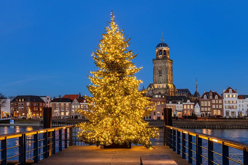 Deventer in Weihnachtsstimmung, Niederlande von Adelheid Smitt