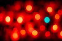 Kerzenlicht in der Ferne