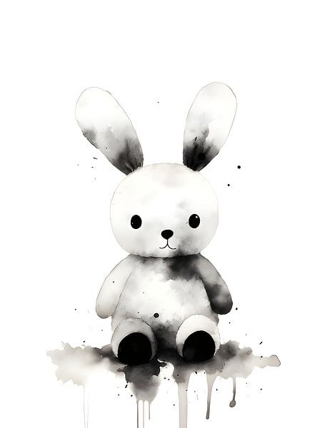 Lapin pour la crèche par Moody Mindscape