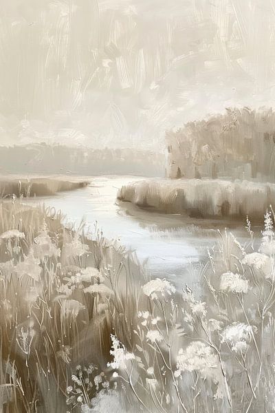 River in cream and taupe colours by Imagine