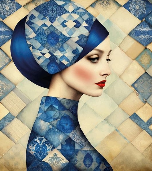 Bleu par Mirjam Duizendstra